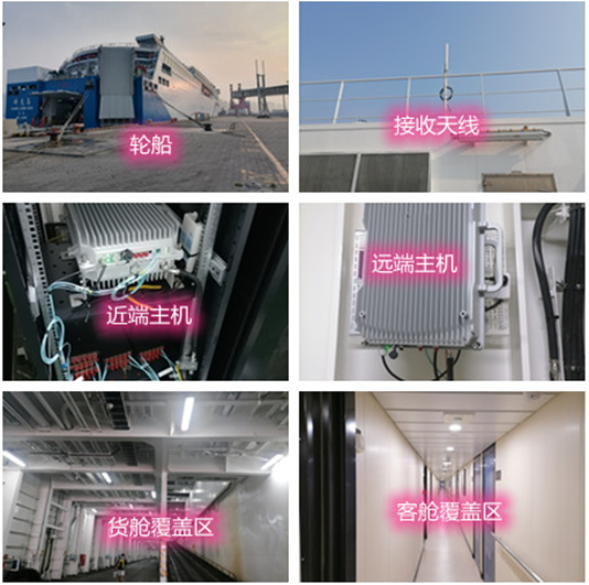  龙凤海上游轮轮船渔船覆盖案例